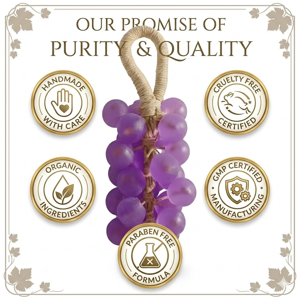 Rose Mary Grape Shape Soap