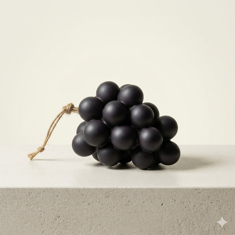 Charcoal Grape Shape Soap