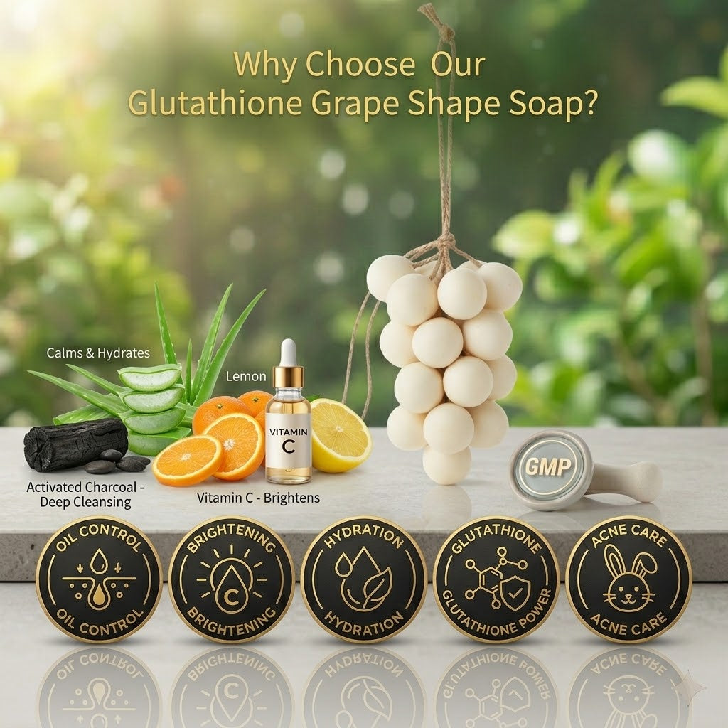 Glutathione Grape Shape Soap