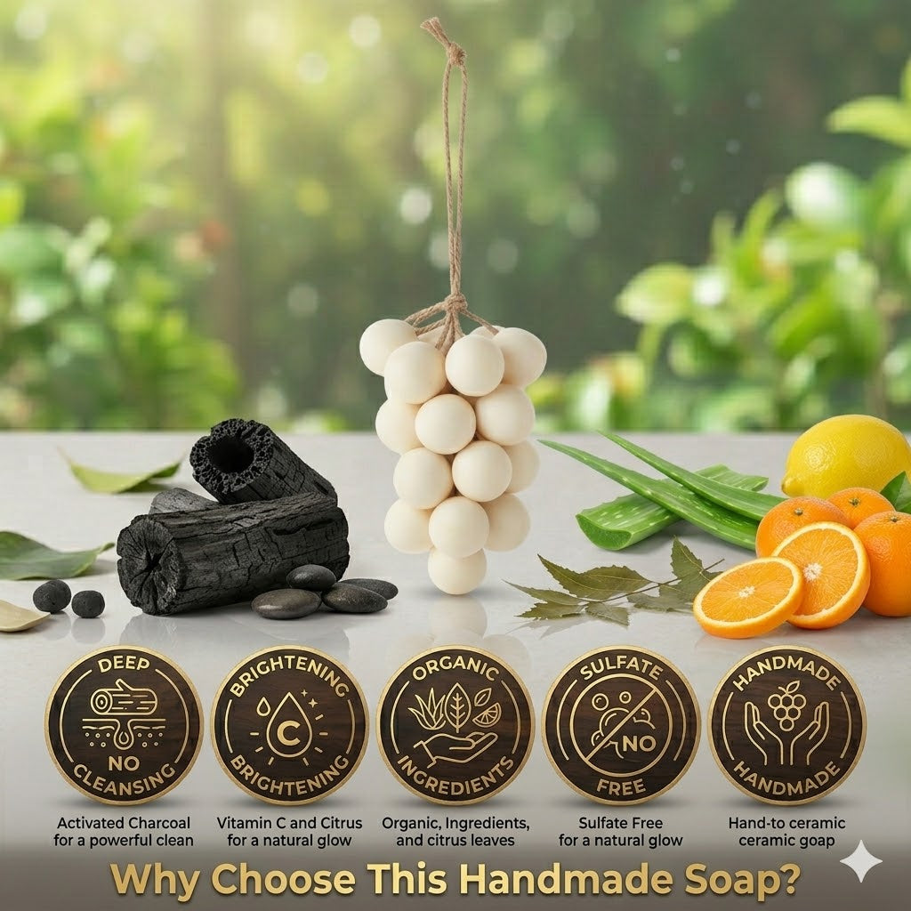 Glutathione Grape Shape Soap