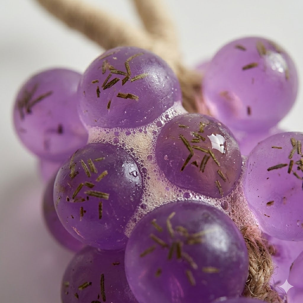 Rose Mary Grape Shape Soap