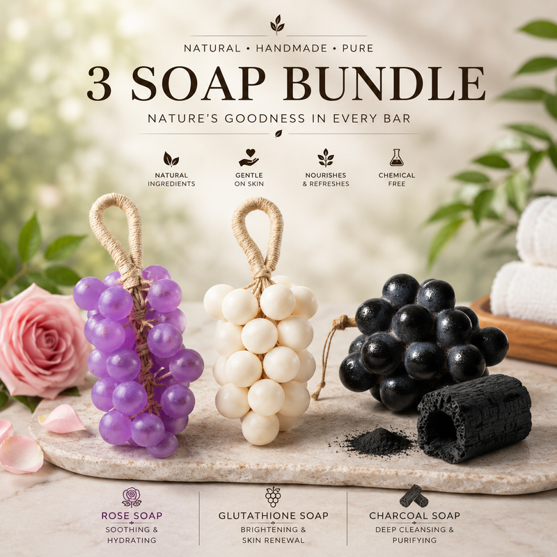 Trio Pack Grape Shape Soap
