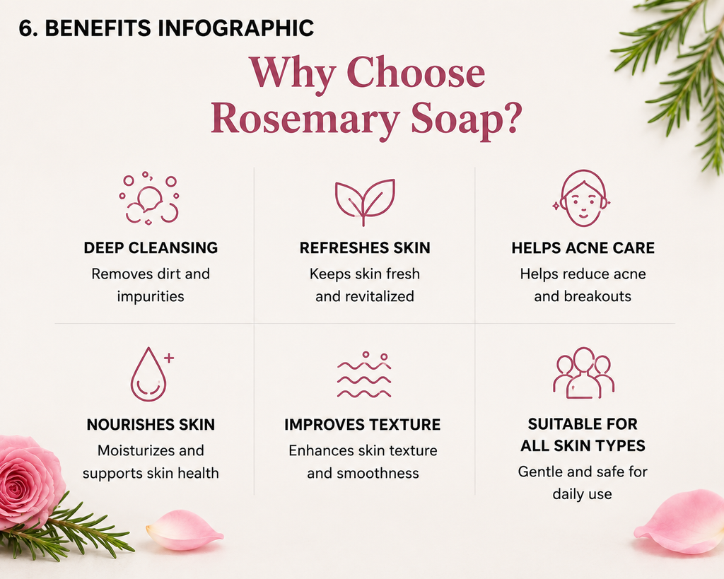 Rosemary Organic Soap