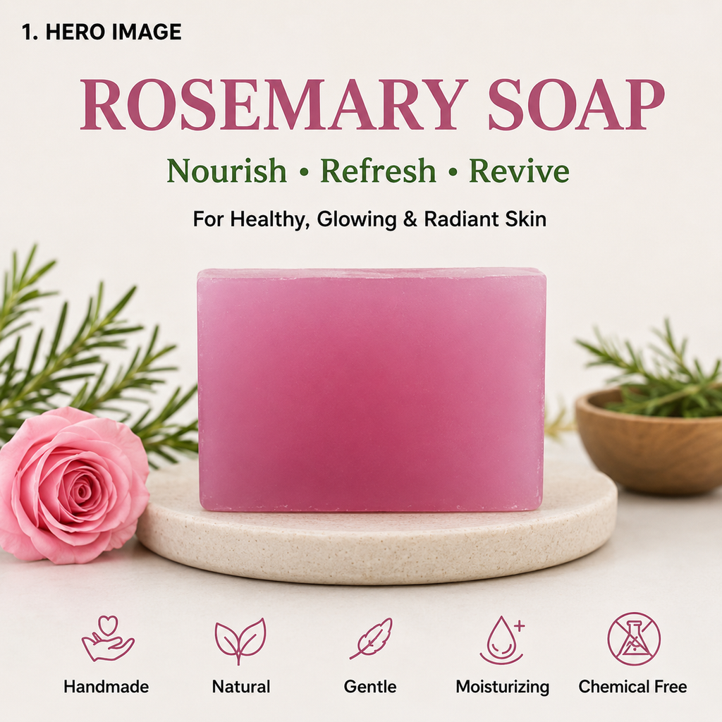 Rosemary Organic Soap